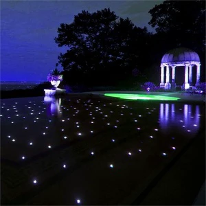 DMX512 Star Swimming Pool IP65 RGBW LED Fiber Optic Light Shooting Star 5-Year Warranty Imported Japanese Optical Fiber Hotel