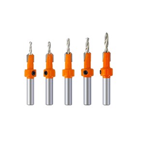 Countersunk drill for woodworking 8mm 5pcs...