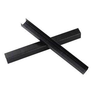 10J Series Black Code Decorative Steel Studs Smooth Shank Nails with Black Code Staples