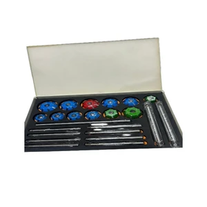 12 Pcs Carbide Tipped Big Valve Seat Cutters 3 Angle Cut Hardened Seat Cutting Arbor
