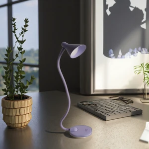 2025 New Design Flexible Gooneck USB Rechargeable Small Foldable Table Bedside Headboard Reading Lamp LED Light For Bedroom