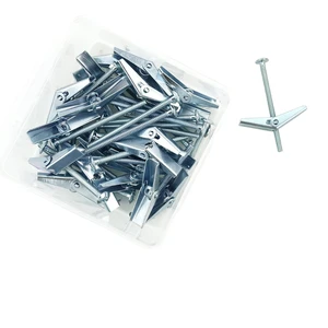 Steel Bolts for Drywall Bolts Iron Airplane Expansion Bolt Used for Gypsum Board and Hollow Bricks