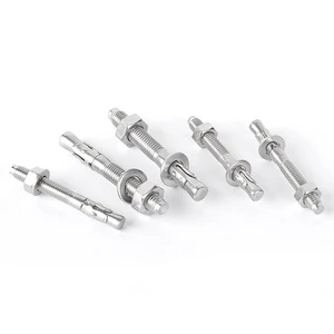 Anchor Bolt Expanding Bolt With Nut And Washer Carbon Steel Zinc Plated UNC