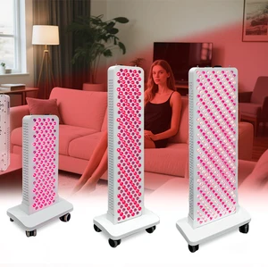 5 Wavelength Red Infrared Light 200pcs LED Red Light Therapy Standing Device with US Plug for Home Use