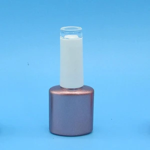 Rose Gold Nail Gel Polish Empty Bottle for Nail Gel