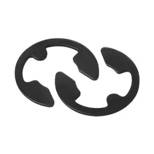 High Quality Black Metric German Standard Open Retaining Rings-E-Type Circlips for General Industry Applications