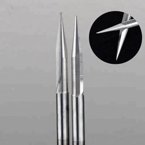Solid Carbide Taper Ball Nose Bit Engraving Drill Bit for Wood