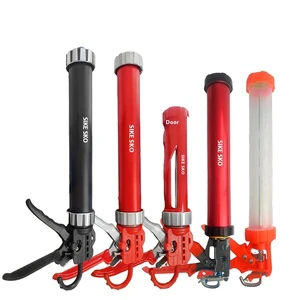 Portable Manual Aluminum Alloy Sausage Silicone Applicator Gun Sealant Applicator Tool Adhesive Caulking Gun