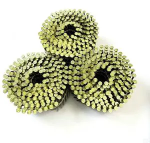 Clavos Helicoidales Manufacturer 2 1/4''x.099'' Wire Pallet Coil Nails Zinc Roofing Nails