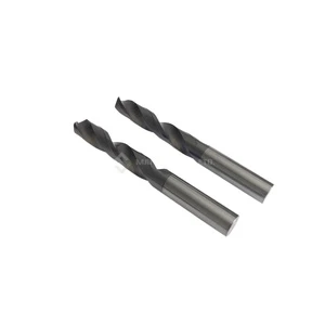 MJM CE Certified 100% Virgin Tungsten Carbide Ground Surface Countersink Indexable Twist Drill Bit Set Customizable Length Black
