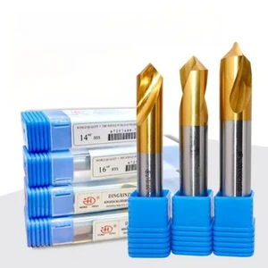 HONGFENG Titanium Coated Centering Drill Drill Bits for Machine Tools Hss Auger Cobalt Drill Lathe Machine Tool