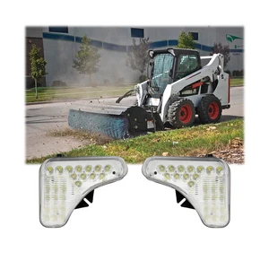 12V-24V High Power 75W Industrial Led Headlights Flood/Spot Led Headlamp For Bobcat Skid Steer A770
