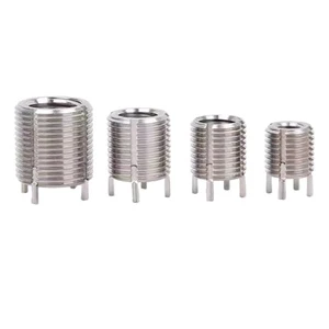 303 Stainless Steel Self-Tapping Thread Repair Insert Bushing with Plug Leg Screw Sleeve Nuts Product Category Thread Inserts