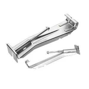 Quick Screw 5 Inch 6 Inch 7 Inch 8 Inch Aluminum Rain Hidden K Style Gutter Hanger