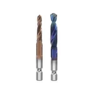 Multipurpose Drill Bits M3 Metric Jobbers Length Hex Shank Super Life Tialn Steel Application