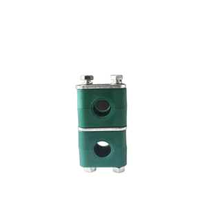 Light Duty Plastic Pipe Clamp Vertical Multi Layer Rail Mount Metric for Mechanical Hydraulic Equipment Factory Direct Sales