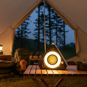 Portable Rechargeable LED Lantern with Water Resistant Design for Residential Use Decorative Night Lighting