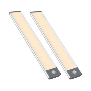 30-LED Wireless USB Rechargeable Motion Sensor Night Light Magnetic Activated Cupboard for Kitchen Magnetic Motion