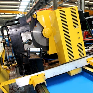 Steel On-line Pipe Cutting Machine Heavy Duty Pipe Cutting And Beveling Machine Laser Cutting Machines For Metal Pipe Slotting