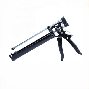 345ml 10:1 Manual Caulking Gun for Dual Cartridge with Leak-Proof Design Steel Body