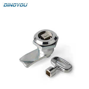MS845 Keyless Zinc Alloy Quadrangular Cam Latch Cylinders for Power Distribution Cabinet Lock