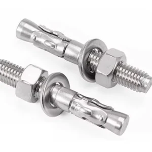 SS304/316 Wedge Anchor Bolt - Corrosion-Resistant Concrete Fixing Anchor for Outdoor Use Stainless Steel Wedge Anchor