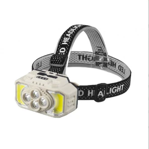 LED Headlamp Rechargeable Powerful Head Lamp Outdoor Camping Headlight Head Flashlight Head Light