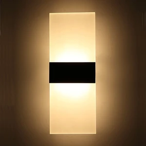 Creative New Style Bedroom Bedside Lamp Wall Living Room Background Wall Acrylic Decorative Lighting LED Wall Lamp