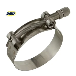 Heavy Duty Steel T-bolt Clamps 2.25-inch to 2.56-inch