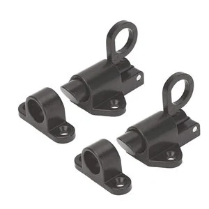 Aluminum Alloy Self Closing Latch Spring Door Lock Bolt Latch Security Automatic Window Gate Lock Latch