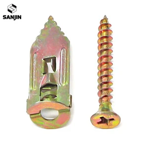 Self Tapping Screws & Self Drilling Drywall Anchors Metric Galvanized Easy Application for Gypsum Plasterboard Dowel