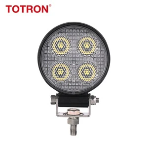 Factory Supply 12V 24V 4X4 Offroad Waterproof Round LED Work Light for SUV Truck