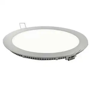 downlight led 185mm plata 18w fro - iluminacin eficiente para espacios interiores, ideal para techos y ambientes modernos.