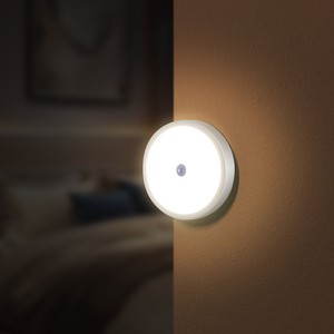 Rechargeable Wireless Motion Sensor LED Night Light For Bedroom Home Kitchen Body Induction Lamp Closet Cabinet Light