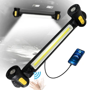 1200LM LED Work Light for Mechanic 4400mAh Rechargeable Underhood Light with Motion Sensor Portable Cordless Magnetic Worklight