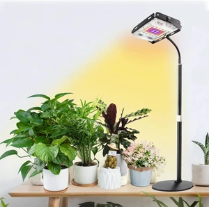Professional IP65 Full Spectrum Standing Plant Grow Light Adjustable Tripod Floor Lamp for Indoor Tall Large Plants Growth