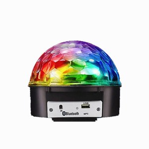 JK106 for Disco Party Wireless Music Color RGB MP3 Led Crystal Magic Ball Light