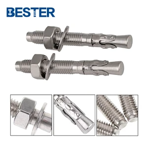 3/8 Inch Concrete Anchor Bolt Ceiling Brick Anchors Stainless Steel Heavy Duty Concrete Fasteners