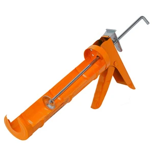 KSEIBI Industrial Grade High Quality Caulking Gun 220mm with Smooth Rod Plunger for Applying Thicker Materials