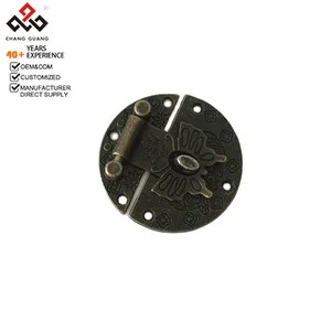 Factory Vintage Zinc Alloy Lock Box Strong Luxury Classic Toggle Lock Antique Bronze Gift Box Buckles Latch Clasp