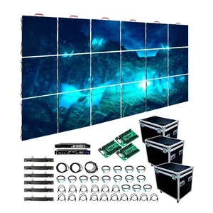 TOPvision LED Display Screen IP65 Custom Wall Display Panel P2.6/P2.9/P3.91 Movable Indoor/Outdoor LED Screen