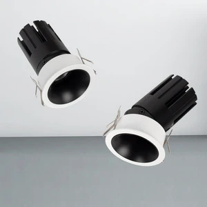 Recessed Down Light Adjustable Cieling Downlight Anti-Glare Aluminum Led Ceiling Spotlights Downlights Cob Led Down Light