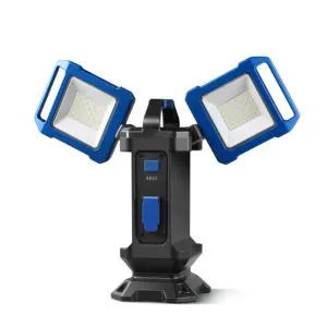 Dual Head Rotatable Portable Work Light With Tripod 3600LM Super Bright LED Work Light