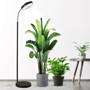 100W Indoor Full Spectrum LED Standing Grow Light for Large Plants 110V 220V Plant Light with Stand Floor Grow Lamp with Timer