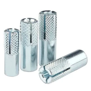 M8 Steel Hex Head Drop-in Expansion Anchor Bright Uncoated Concrete Anchor Yuhuan to DIN Standard