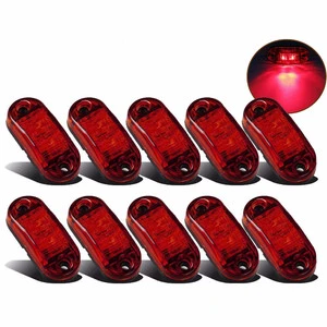 Waterproof Truck Side Marker Led Lamp Led Side Marker Indicator Lights LED Warning Lights