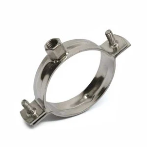 SS304/SS316 Stainless Steel Heavy Duty Adjustable Hanger Pipe Support Clamps