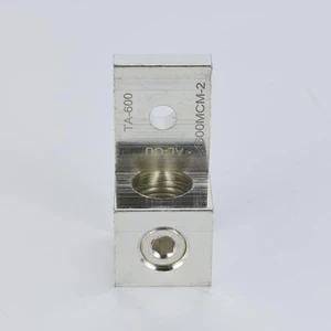 UL 486A-486B Listed Mechanical Lug AL9CU 600-2 Wiring Terminal Blocks With Quick Lugs MCCB Circuit Breaker Type Terminal Crimper
