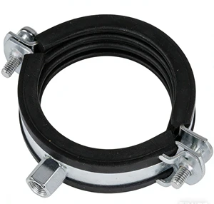OEM Customizable Hanging Tube Clamp Steel Pipe Clamps with Zinc Nuts and Dowel Screws