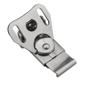 Secure Sheet Metal Stamping Lock for Fastening Large Steel Clamp Clip Iron Spring Loaded Butterfly Toggle Latch Fastener